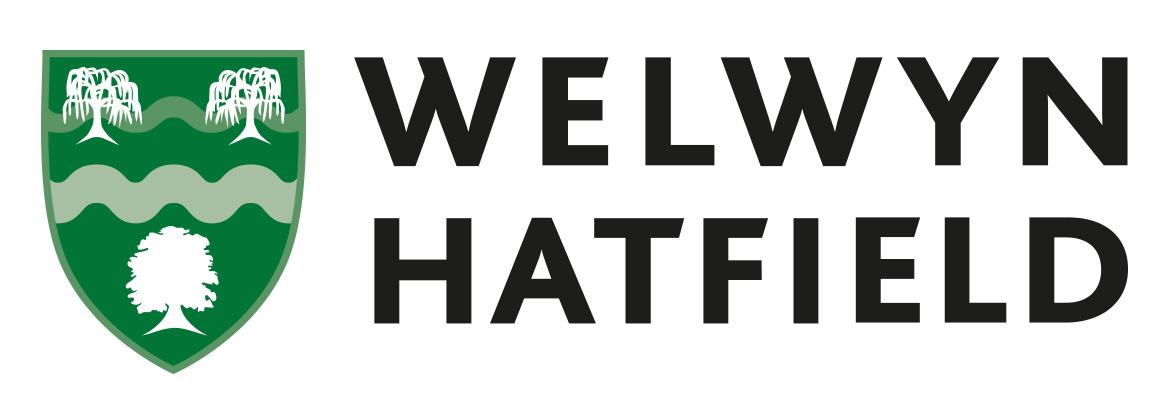 Welwyn Hatfield Borough Council logo - link to home page